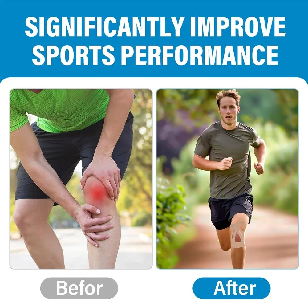 FlexTape Pro – Precut for Perfect Knee Alignment!